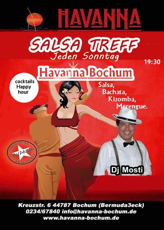 Jeden Sonntag Salsa Party im Havanna Bochum